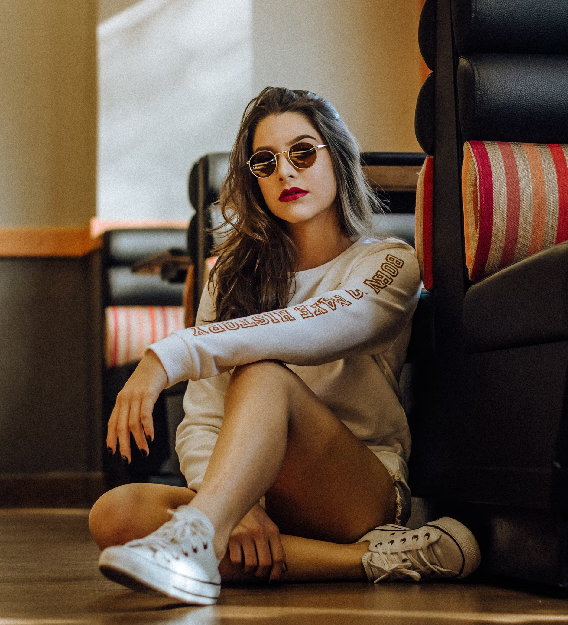 model-with-shoes